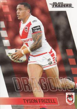 2019 TLA Traders #124 Tyson Frizell Front